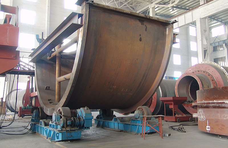 Ф5.5×2.5m濕式半自磨機 Ф5.5×2.5m濕式半自磨機